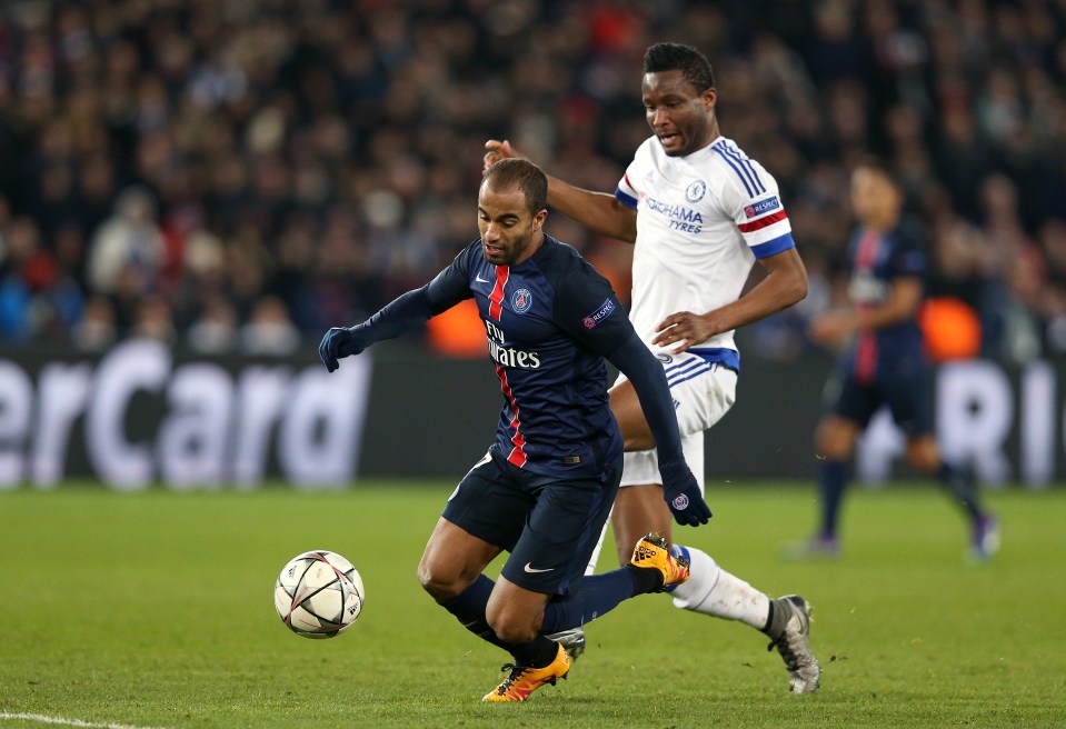  Lucas: Paris Saint-Germain's winger