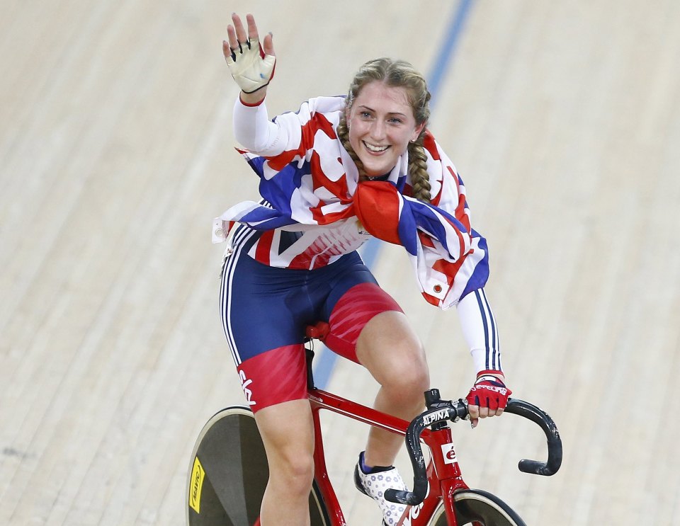  Laura Trott defends women’s team pursuit and omnium titles in Rio