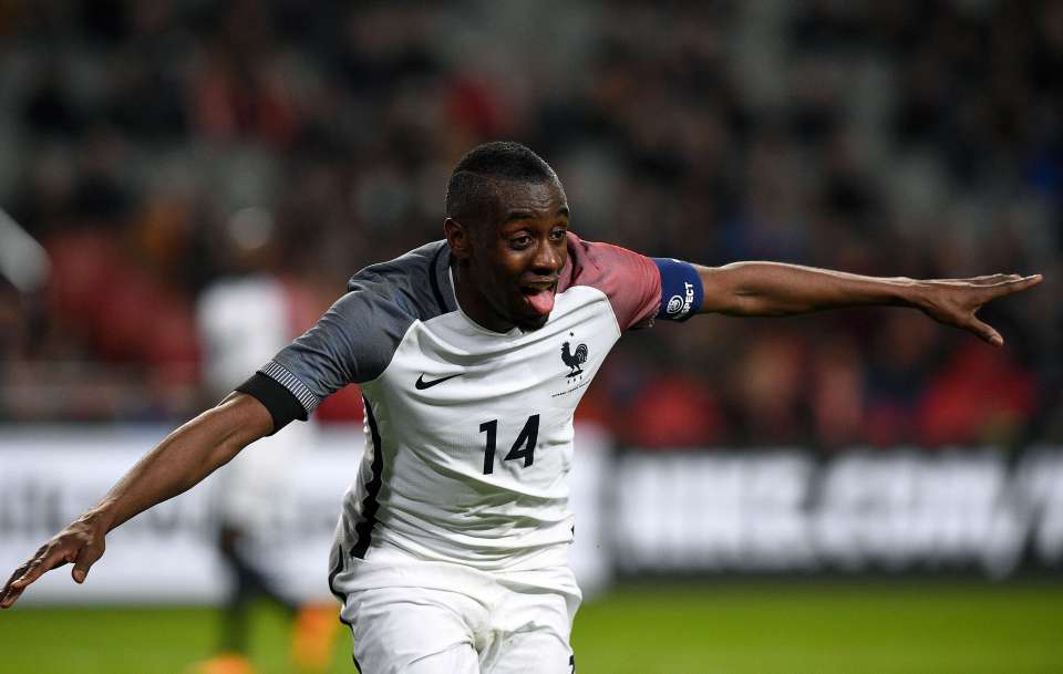 France's midfielder Blaise Matuidi celebrates after scoring a goal during the friendly football match between the Netherlands and France at the Amsterdam ArenA, on March 25, 2016, in Amsterdam. AFP PHOTO / FRANCK FIFEFRANCK FIFE/AFP/Getty Images