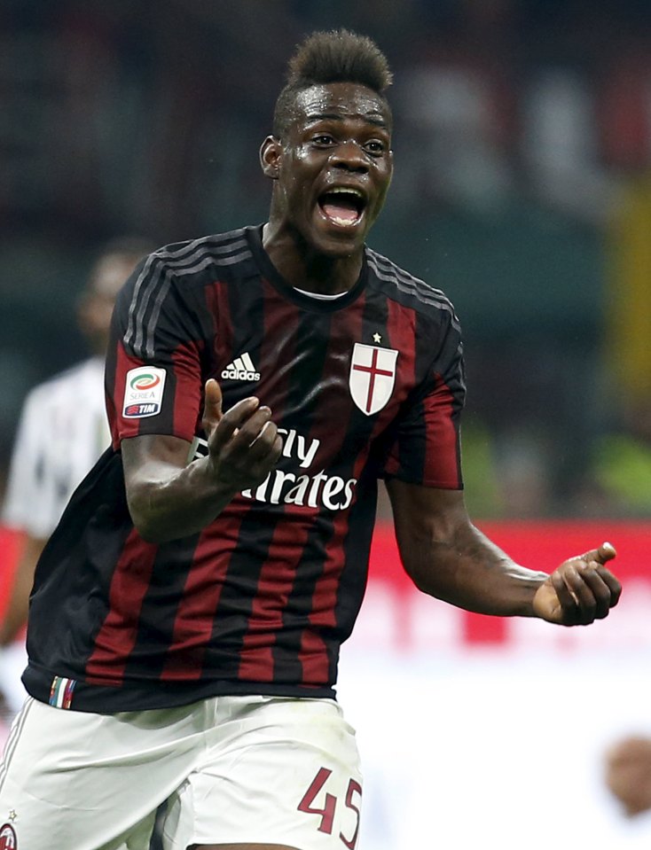  Mario Balotelli moved back to Italy, joining AC Milan following Man City spell