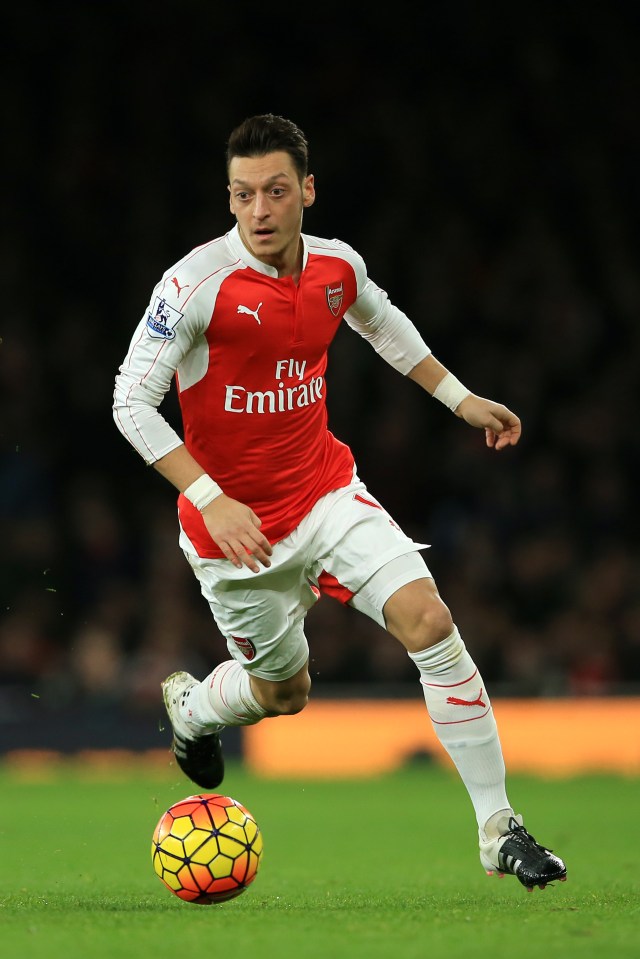  Mesut Ozil provided the most assists in the league last season