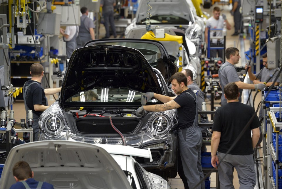  Car doors made in Britain may end up in a factory in Germany or elsewhere as part of the EU production line