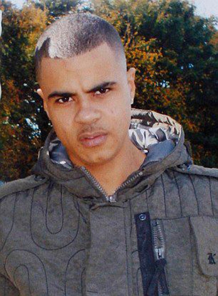  The UK demonstrators referenced the shooting of Mark Duggan in London five years ago