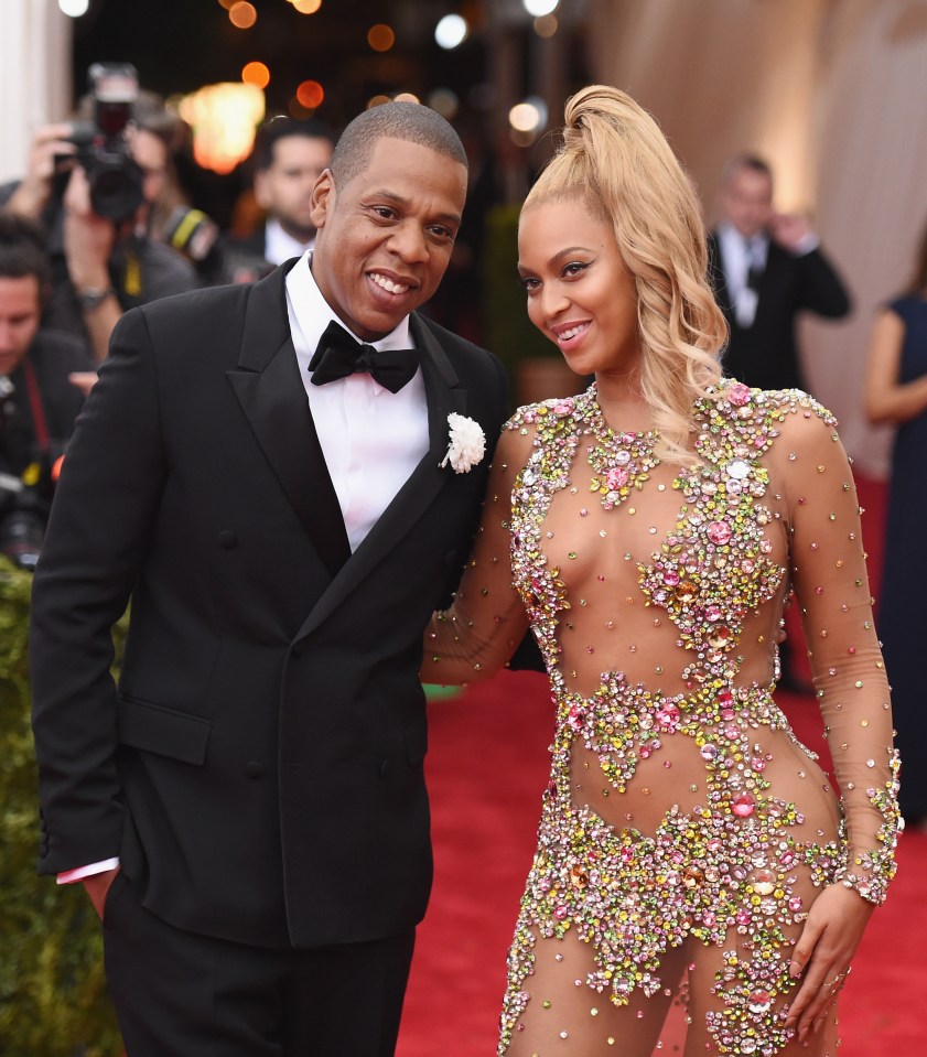  Power couple ... Queen B and Jay Z