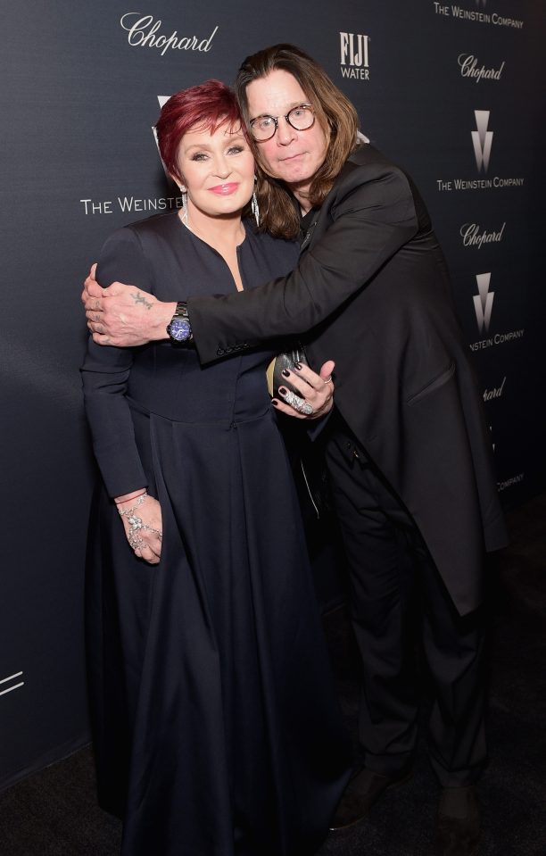 Sharon and Ozzy are sticking together despite his sex addiction and alleged affair 