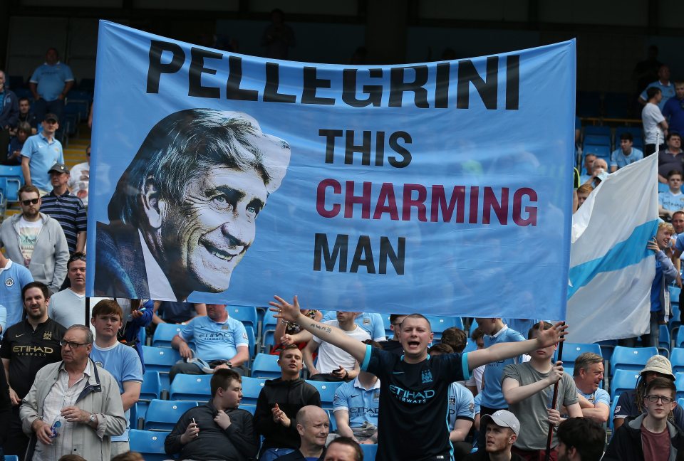  Manuel Pellegrini paid an emotional farewell to Manchester City this summer