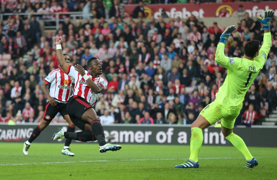 Kone helped Sunderland stay up last season with a goal against Everton