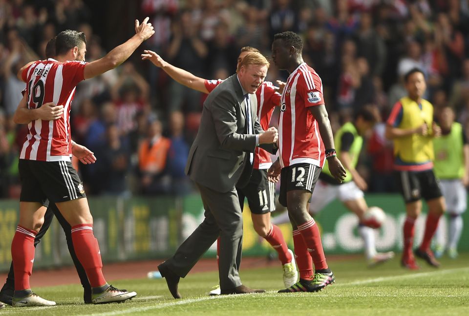  Ronald Koeman enjoyed great success at Southampton last season