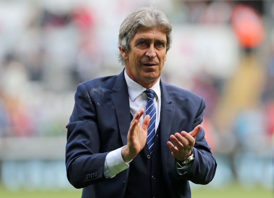  Manuel Pellegrini will take over at Hebei China Fortune following Man City exit