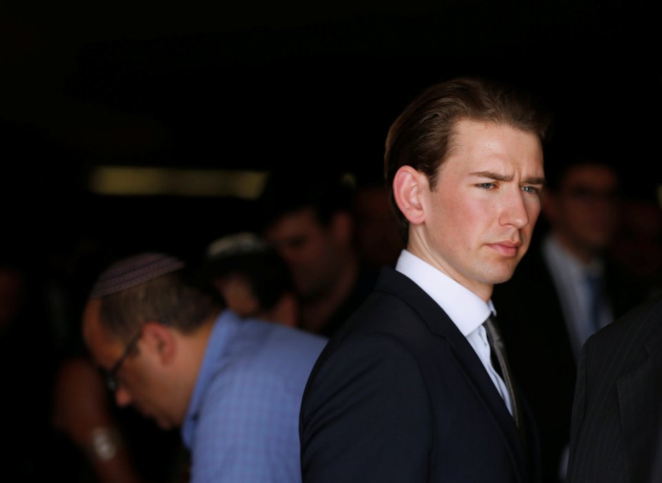  Austrian Foreign Minister Sebastian Kurz said many of the country's migrants are illiterate and should do community work