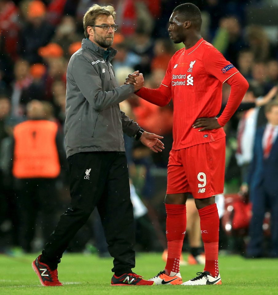  Jurgen Klopp has admitted that he could be parting company with Christian Benteke