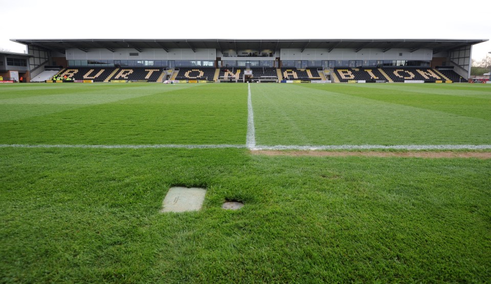  Burton's Pirelli Stadium will play host to Liverpool