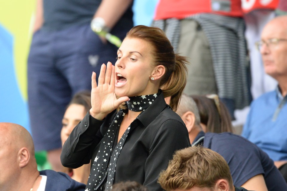  Coleen Rooney making fun of Zlatan Ibrahimovic's bowling ability... possibly