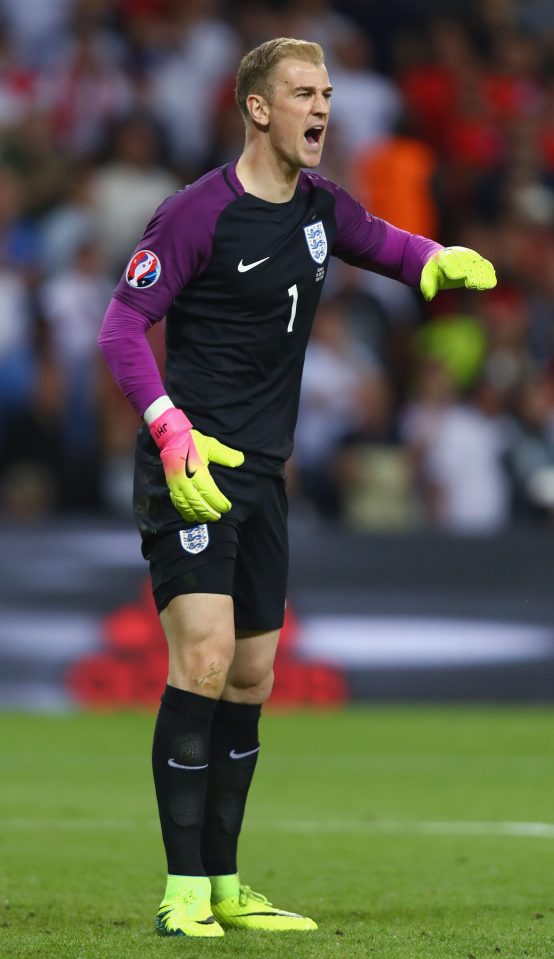  Joe Hart is currently England No1 and starred for the Three Lions at Euro 2016