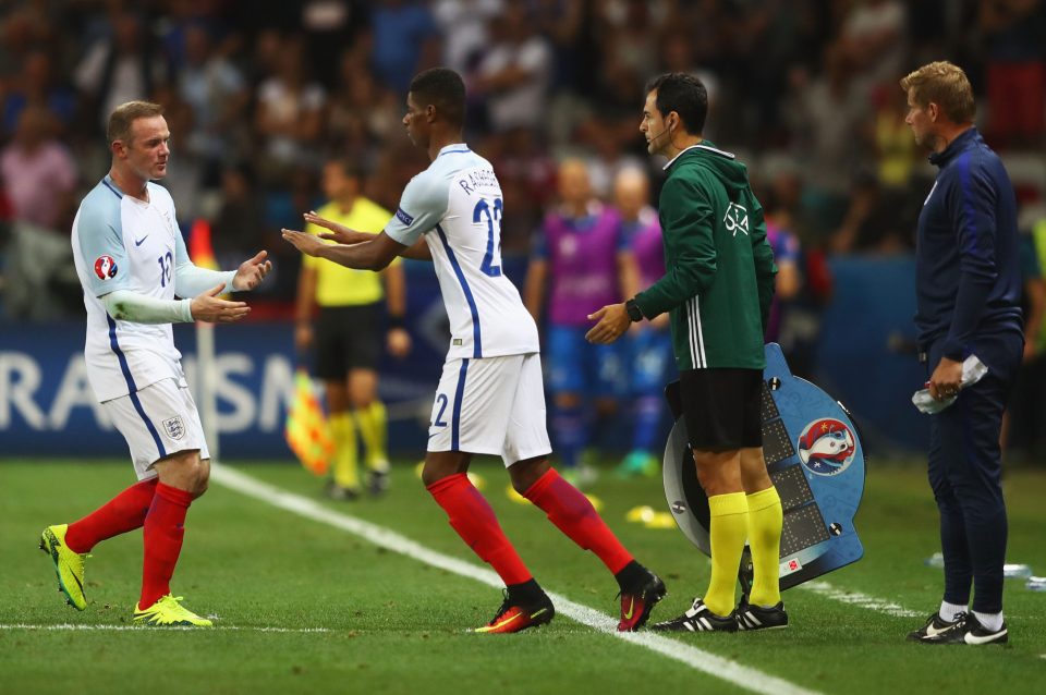  Wayne Rooney reckons Marcus Rashford will get more game time with U-21s