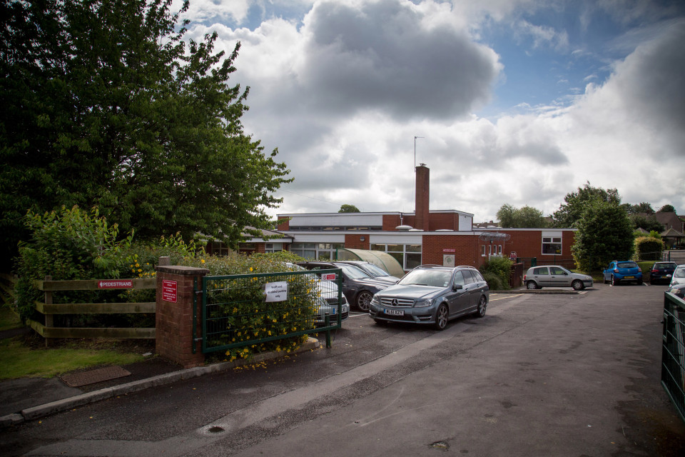  Scene . . . Bristol's Tynings Primary School, where Yates hid the camera