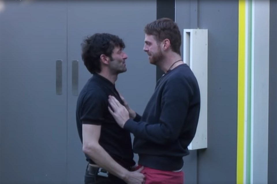  Ed, who proposed to Andy live on Big Brother, was caught begging a stranger for sex on the gay dating app Grindr.