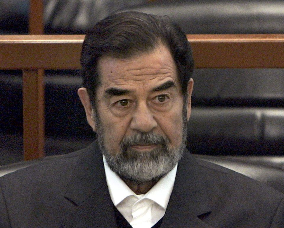  Trump was still pipped by Iraqi despot Saddam Hussein who scored 189