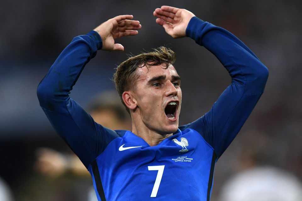  A move for Griezmann could be difficult after he signed a new five-year deal