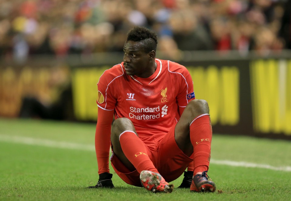  Mario Balotelli is running out of options having been rejected by Serie A minnows Sassuolo