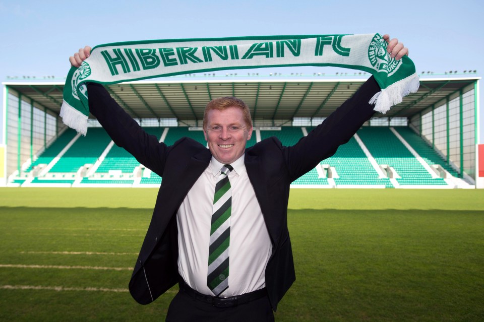  Neil Lennon took over as Hibernian boss in June this year after Bolton spell