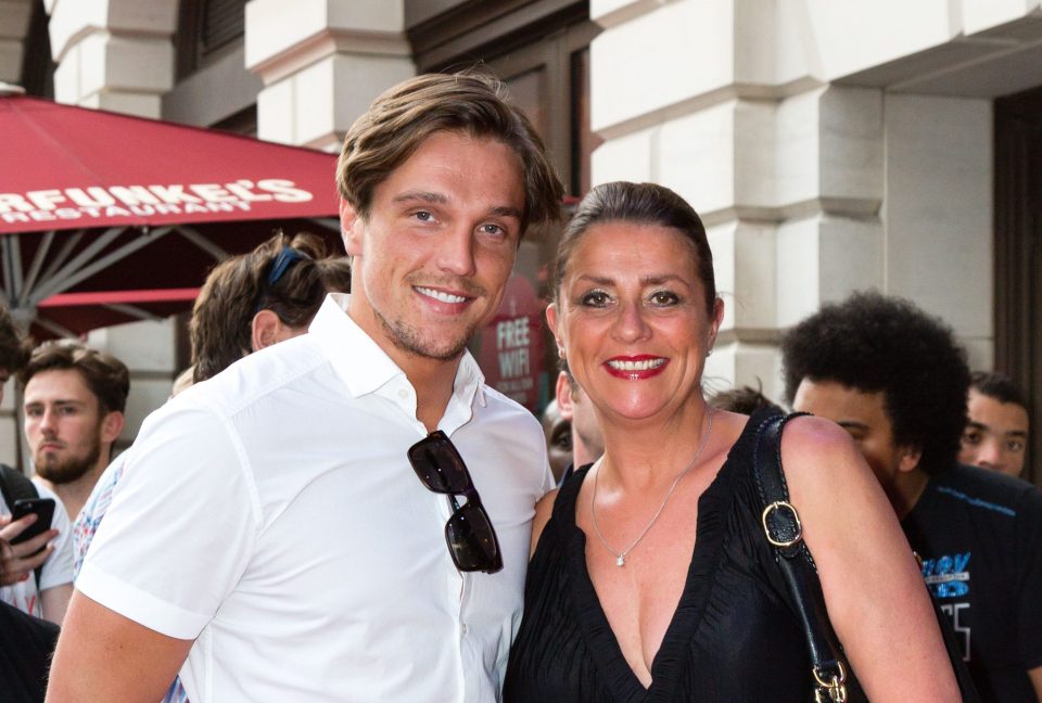 Lewis Bloor and mum Claire