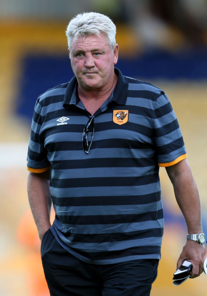  Steve Bruce quit as Hull manager in the summer after being linked with England post