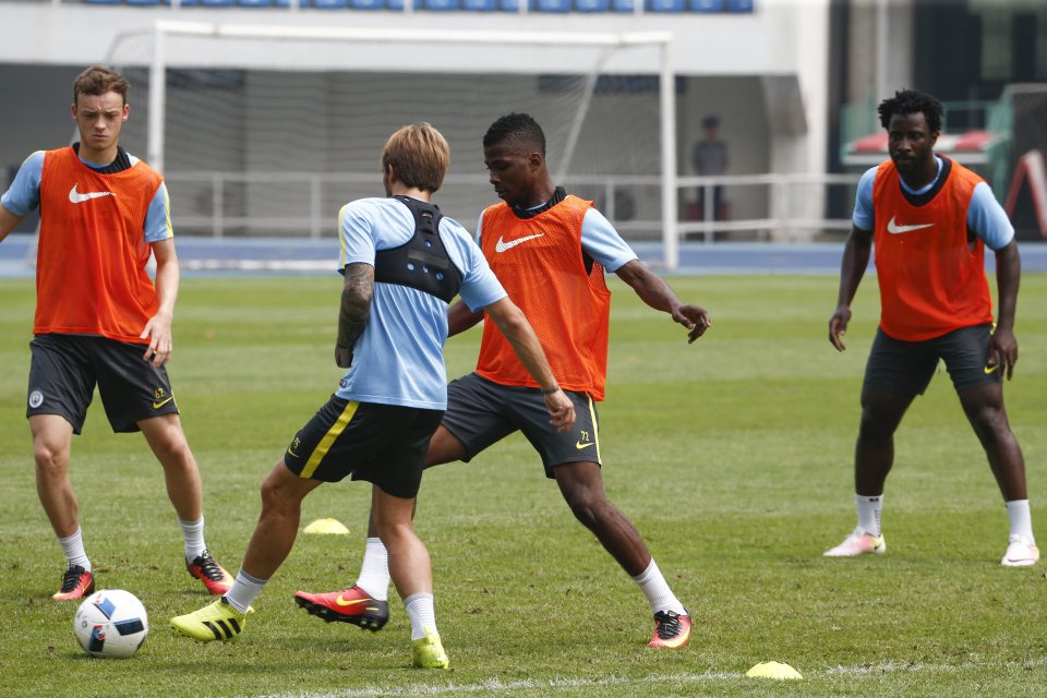  Nigerian Kelechi Iheanacho is hoping for another impressive season at Man City