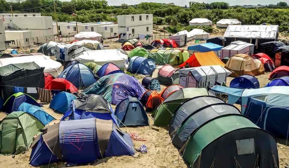  Thousands of migrants are now packed into the so-called Jungle at Calais