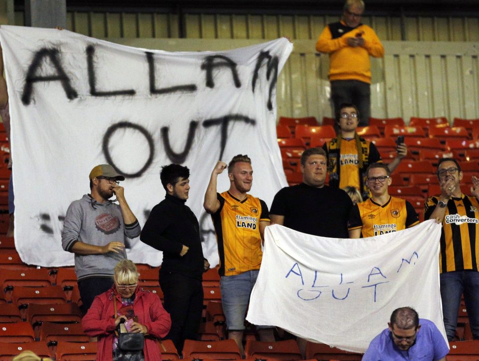  Hull fans have already made their feelings known in pre-season