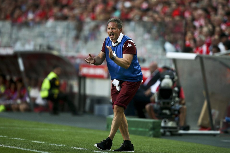  Torino boss Sinisa Mihajlovic is furious with the defender's actions