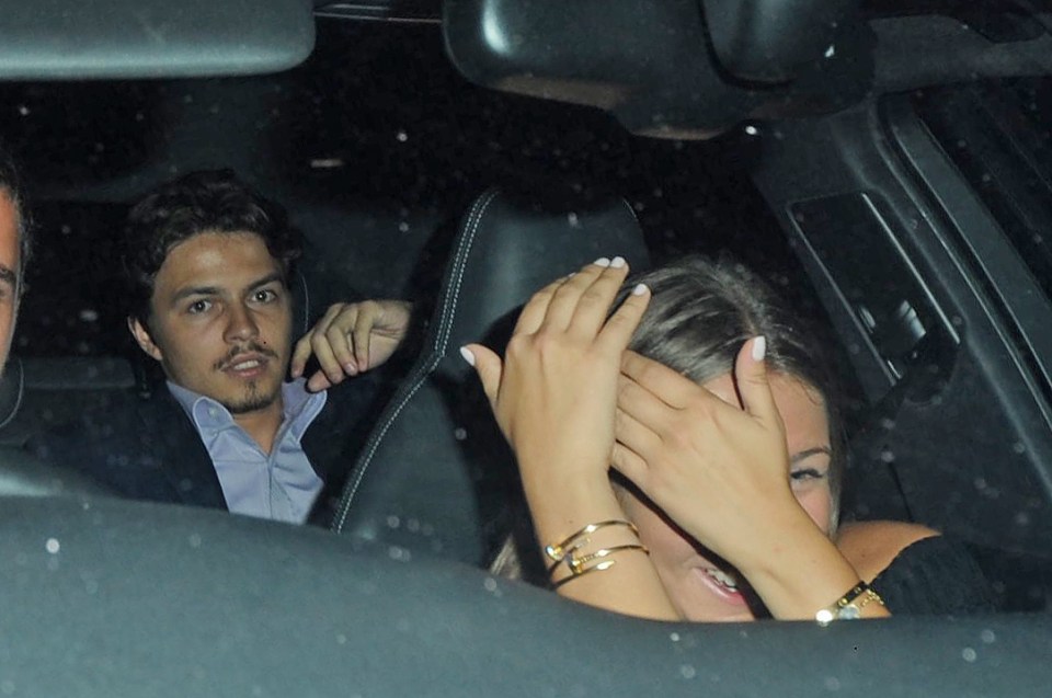  While Lindsay was with girlfriends in Sardinia Egor had dinner with a mystery woman at Chiltern Firehouse