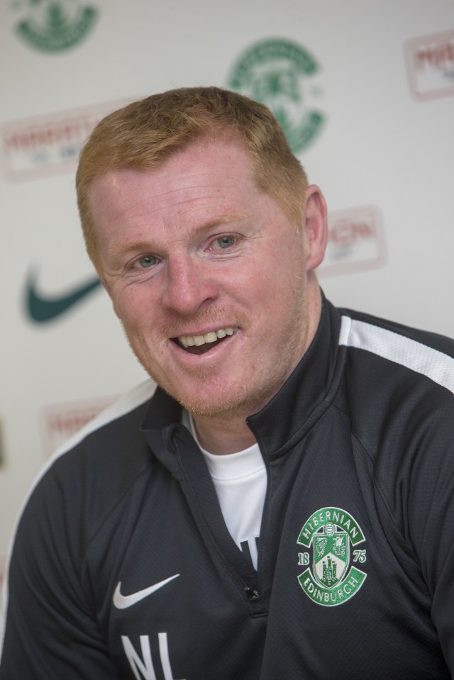  Neil Lennon was in happy mood after the 4-1 thrashing of Shrewsbury