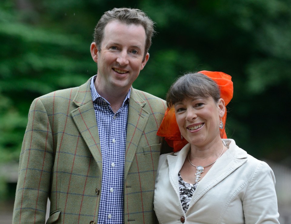  Angus and Angela Milner-Brown bought the dusty old chair at an auction 10 years ago