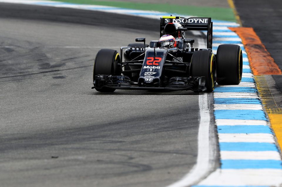  It's not believed that the McLaren driver was given a ticket