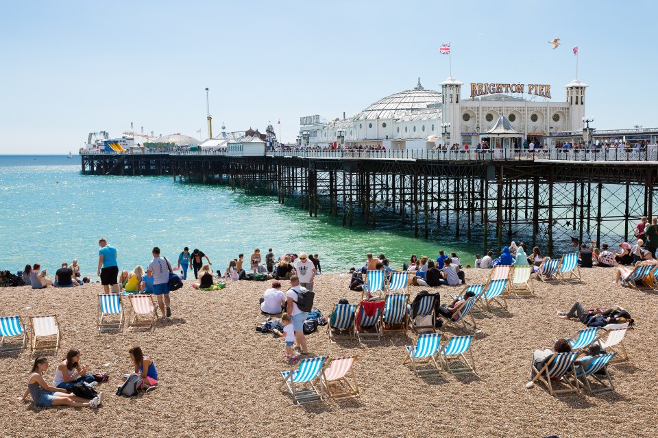 Despite a few days of warmer temperatures however August isn't looking anywhere near as hot as the scorching temperatures Brits saw in July