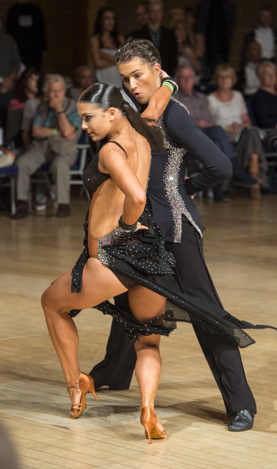  AJ Pritchard and Chloe Hewitt took part in a competition for amateurs this weekend, despite being recently unveiled as Strictly's newest pro dancers