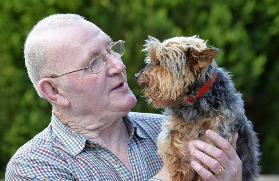  Jack had been with the family for 16 years, after they rescued him from another owner