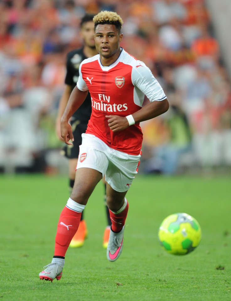 Winger Serge Gnabry had a poor time of things at the Emirates in his four years