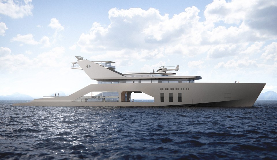 But for anyone wanting to buy the stunning superyacht, they'll need to be willing to spend £151million or more