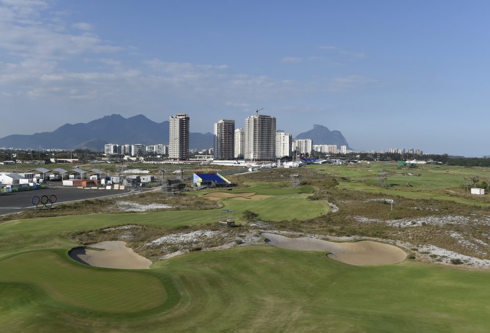 The Olympic Golf Course has been built from scratch for the Games