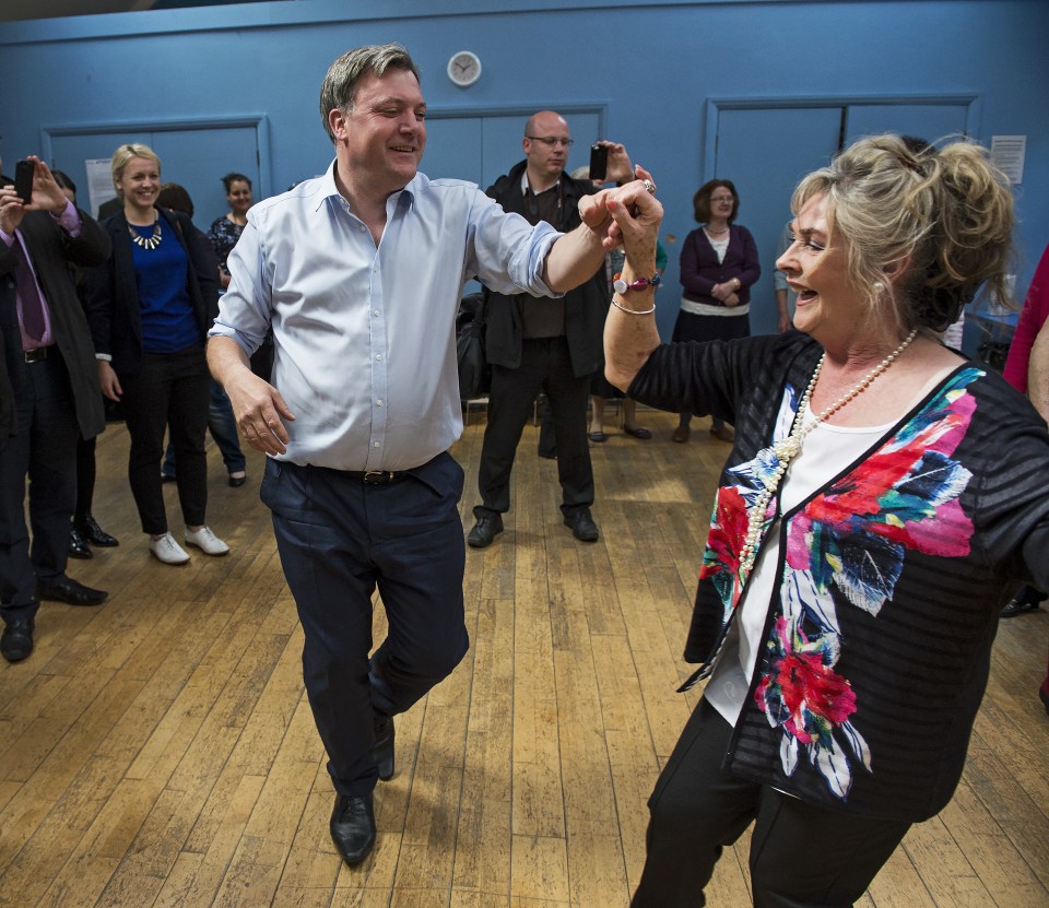 Ed is an enthusiastic dancer, having been prone to busting a move at the Labour party conferences