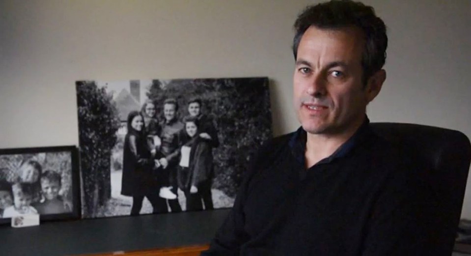  Mr Chipchase sat by a family photo of India as he spoke of his daughter