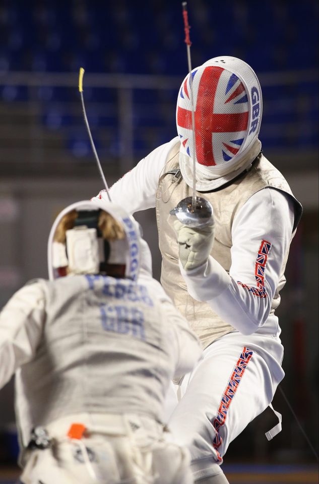  James Andrew-Davis was also preparing for the start of the Games