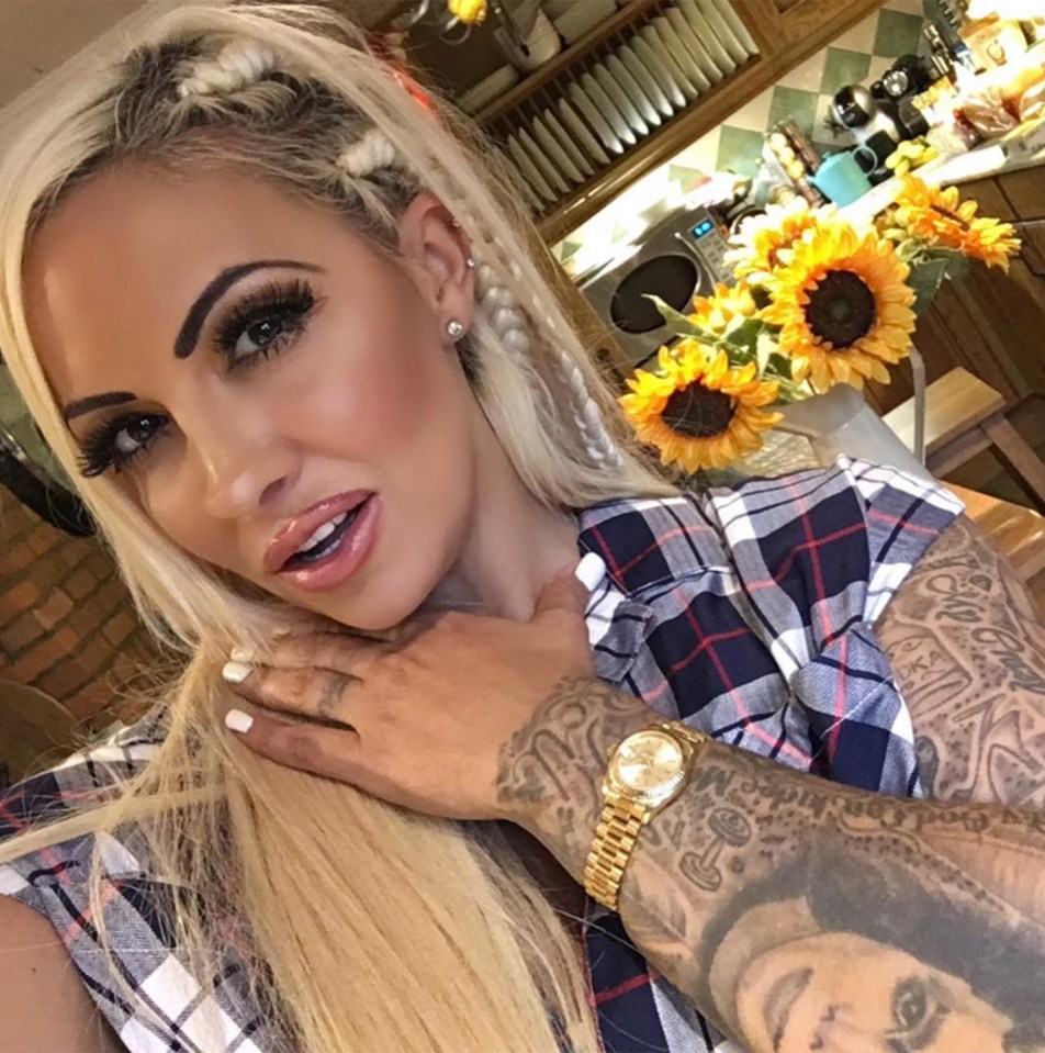  Jodie Marsh has mocked her ex husband online