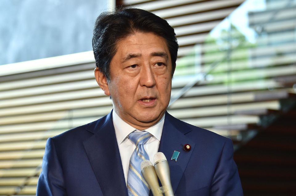  Response ... Japan's Prime Minister Shinzo Abe said the missile represents a 'grave threat' to national security