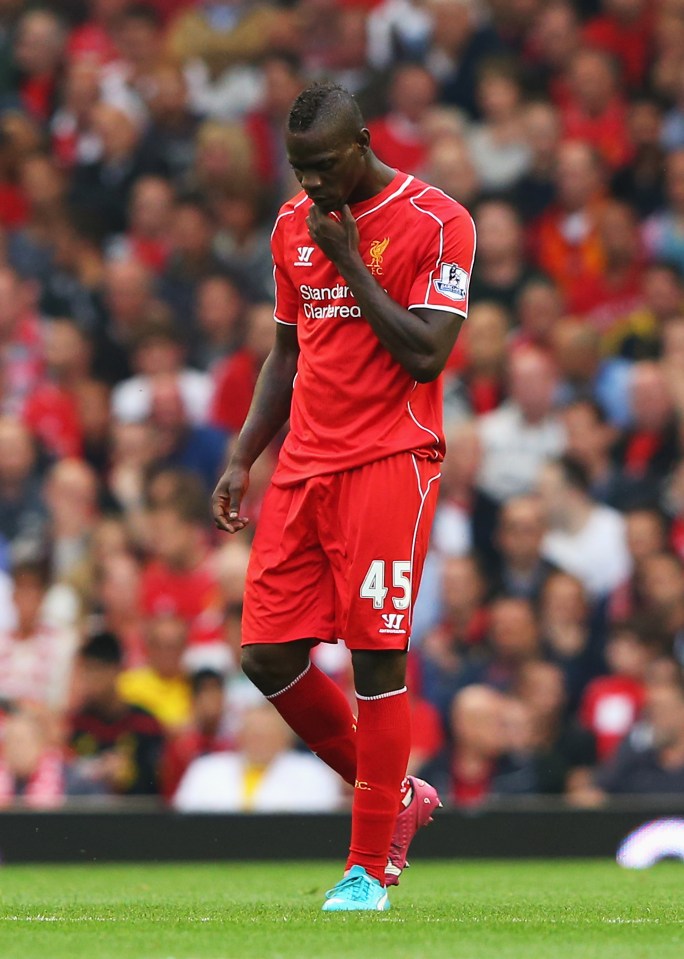  Mario Balotelli was given a second chance in the Premier League with Liverpool