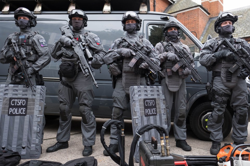 London’s Met police anti-terror unit