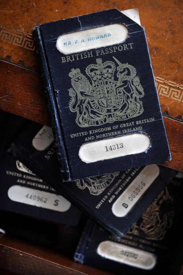  The old style passport was valid for five years