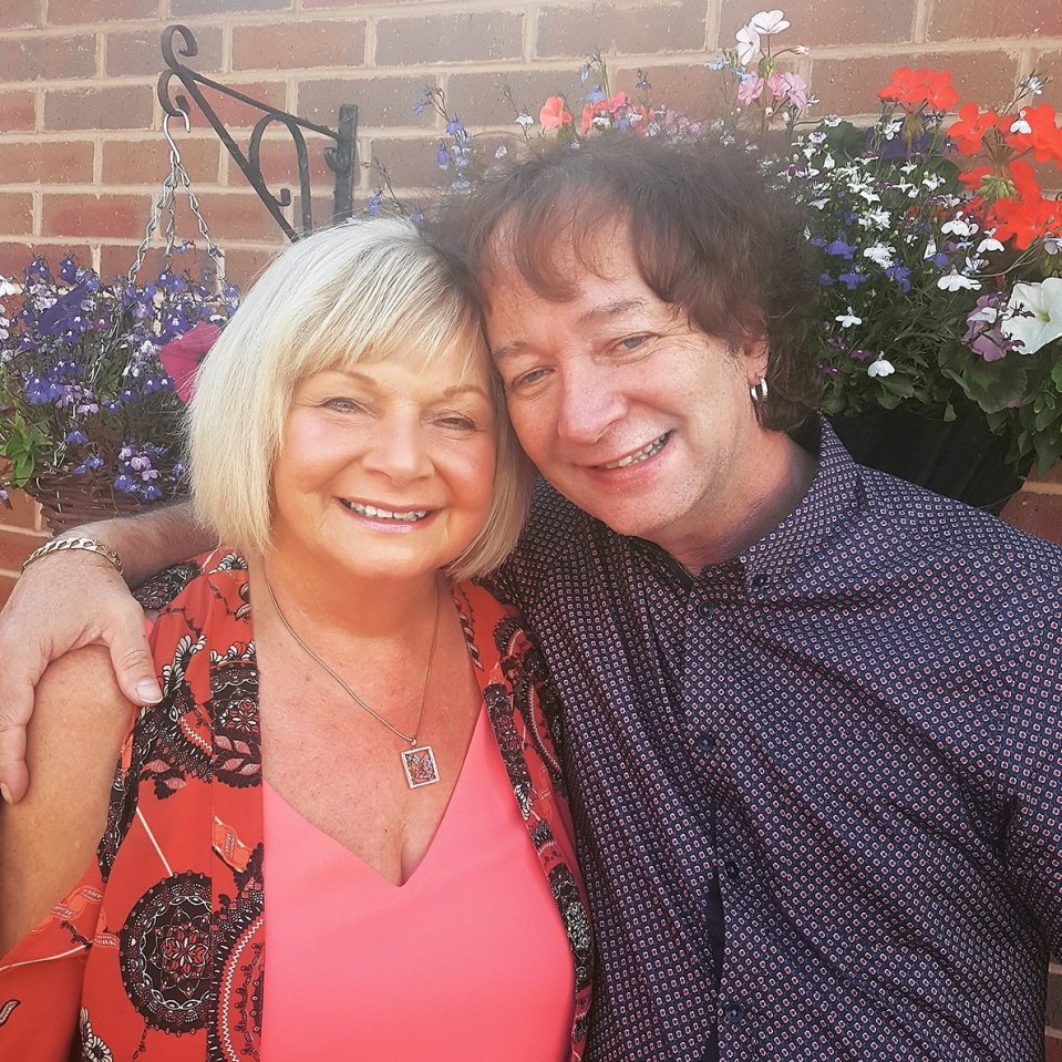  Janice with her husband of 33 years Andy